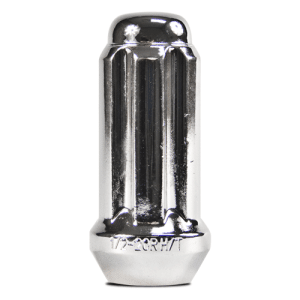 RTX TN0303 - (1) Chrome 6 Spline Cone Seat Duplex Nut 9/16 51mm 21/22mm Hex