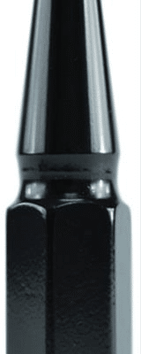Ceco SPIKE5820BK - (1) Black Spike Nut 1PC 14x2.00 112mm Lenght 19mm Hex