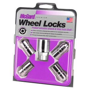 McGard MC24215 - Chrome Duplex Cone Seat Wheel Locks (4) 14MX1.5 42mm Hex 21/22mm