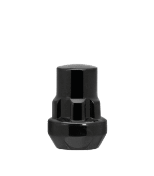 Ceco CDW40400SBK5 - (5) Black 1/2" RH Cone Seat Wheel Locks Socket Style 32mm