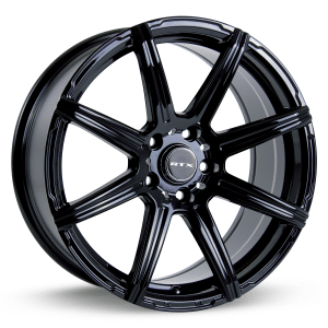 RTX® (RTX) • 081550 • Compass • Gloss Black • 16x7 5x114.3 ET38 CB67.1