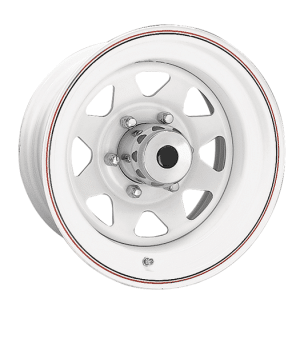 Ceco® (Series 70) • CD705812 • 8-Spoke • White • 15x8 5x114.3 ET-19 CB83.8
