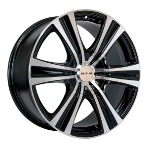 RTX® (RTX) • 081830 • Aspen • Black Machined • 18x8 5x114.3/127 ET35 CB73.1