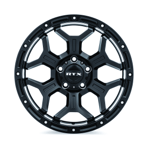 RTX® (Offroad) • 083110 • Goliath • Satin Black with Milled Rivets • 17x9 6x139.7 ET0 CB106.1