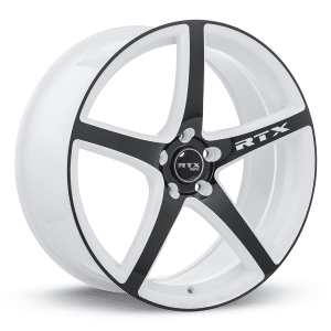 RTX® (R-Spec) • 081110 • Illusion • White and Black • 20x8.5 5x114.3 ET45 CB73.1