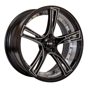 RTX® (R-Spec) • 081663 • Assassin • Black with Milled Spokes • 20x10.5 5x114.3 ET35 CB73.1