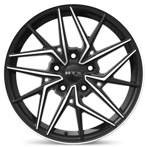 RTX® (R-Spec) • 083322 • RS11 • Gloss Black Machined • 18x8 5x114.3 ET42 CB73.1