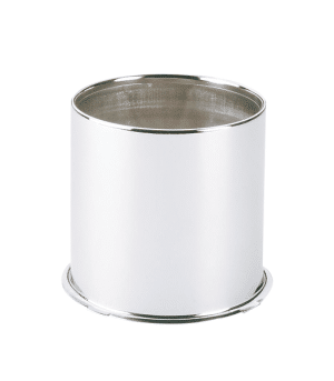 CD104SS - Push Thru Stainless Steel Open Hub Cover 4.25" Dia 4.12" Tall